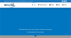 Desktop Screenshot of ksfiber.net